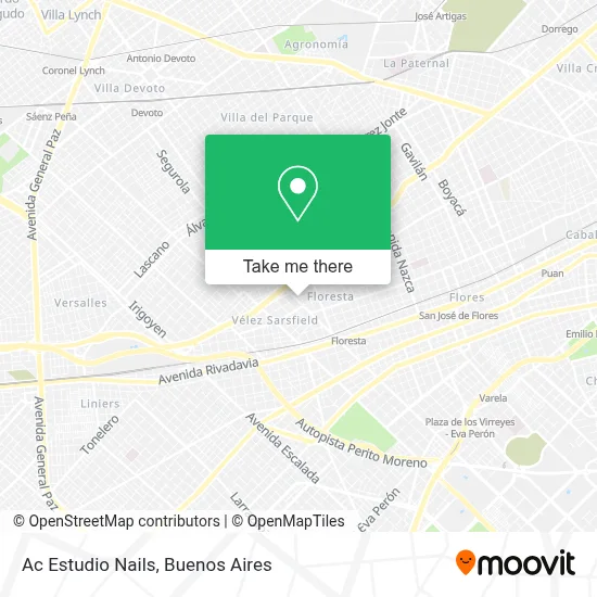 Ac Estudio Nails map