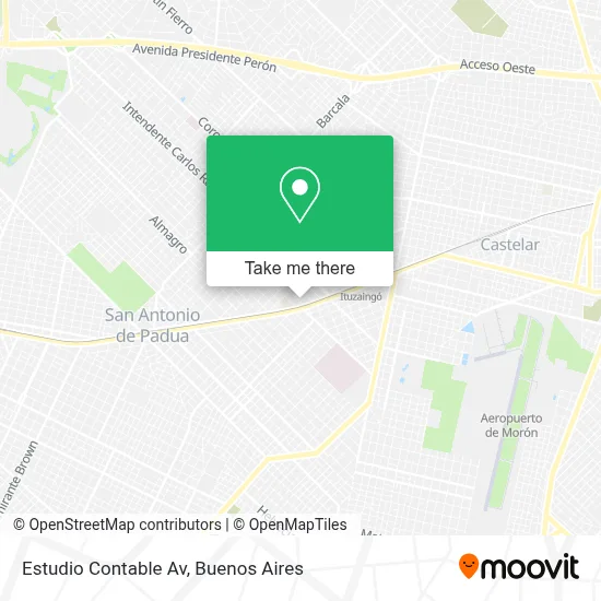 Estudio Contable Av map
