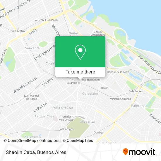 Shaolin Caba map