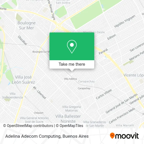 Adelina Adecom Computing map