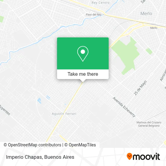 Imperio Chapas map