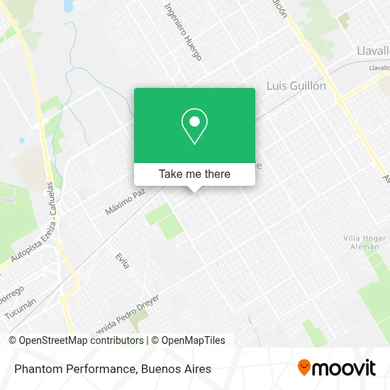 Phantom Performance map