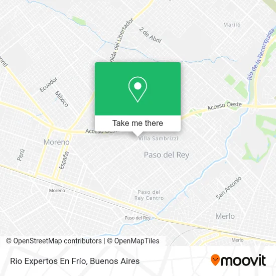 Rio Expertos En Frío map