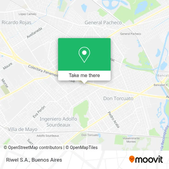 Riwel S.A. map