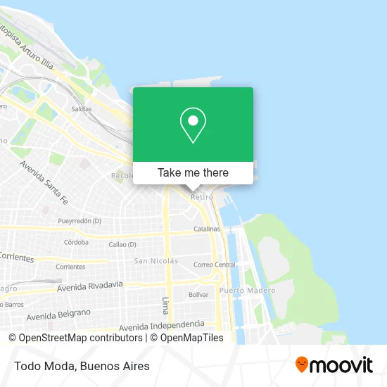 Todo Moda map