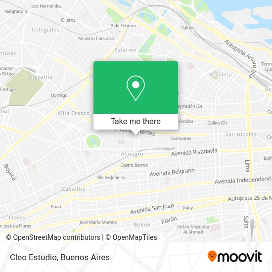 Cleo Estudio map