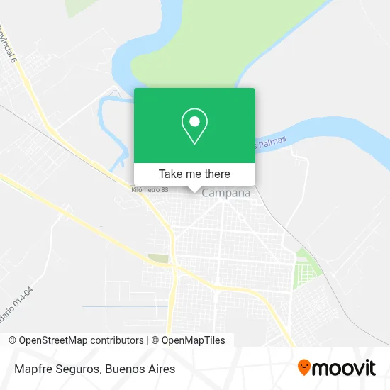 Mapfre Seguros map