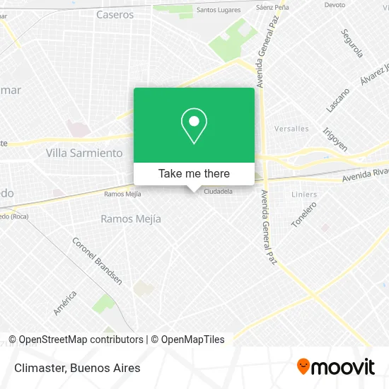Climaster map