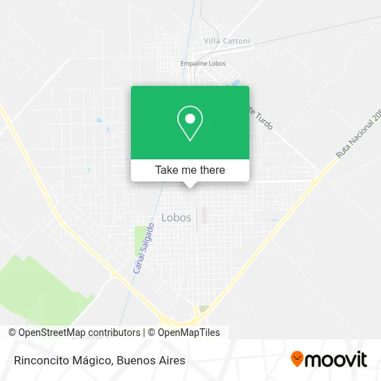 Rinconcito Mágico map