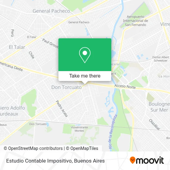 Estudio Contable Impositivo map