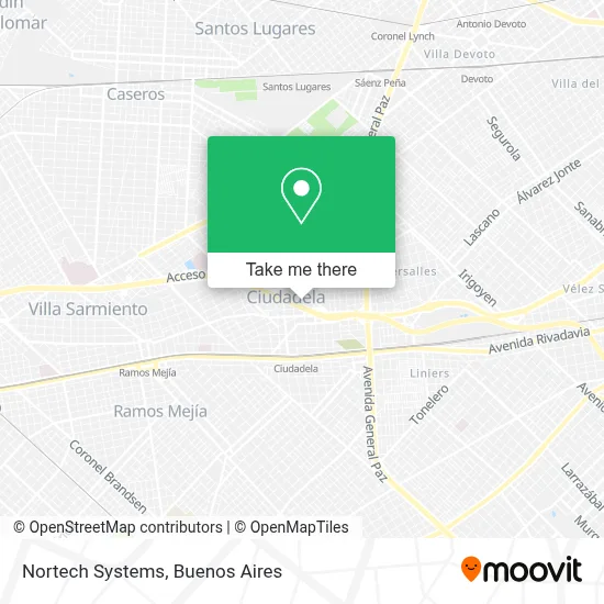 Nortech Systems map