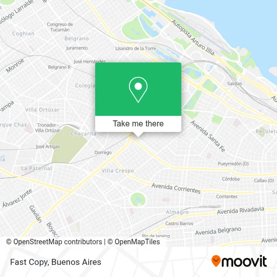 Fast Copy map