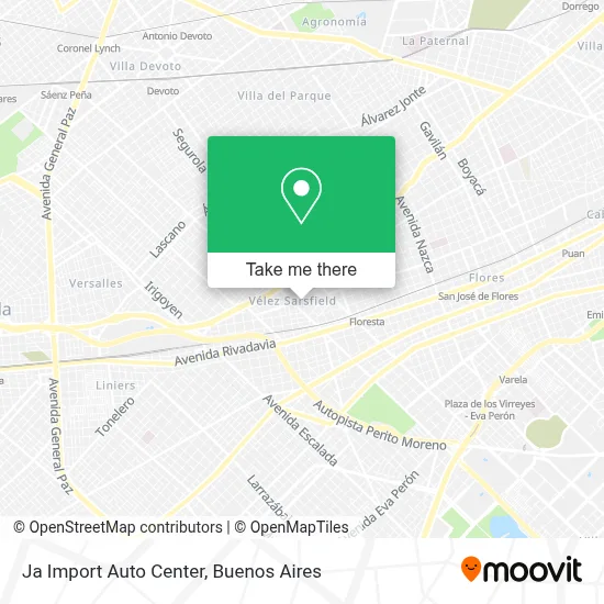 Ja Import Auto Center map