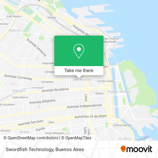 Swordfish Technology map