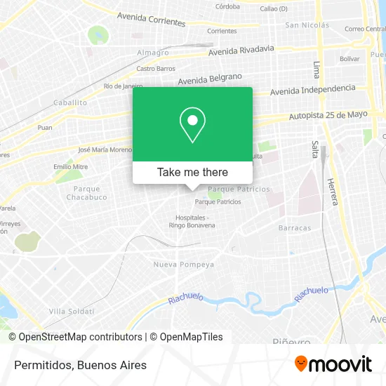 Permitidos map