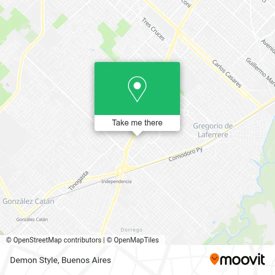 Demon Style map