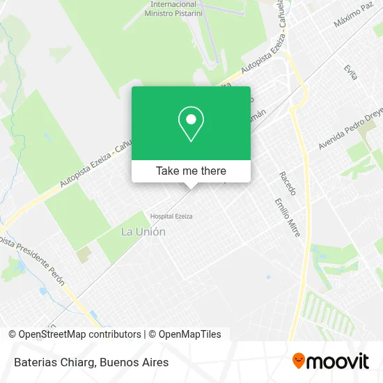 Baterias Chiarg map