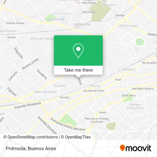 Prdmoda map