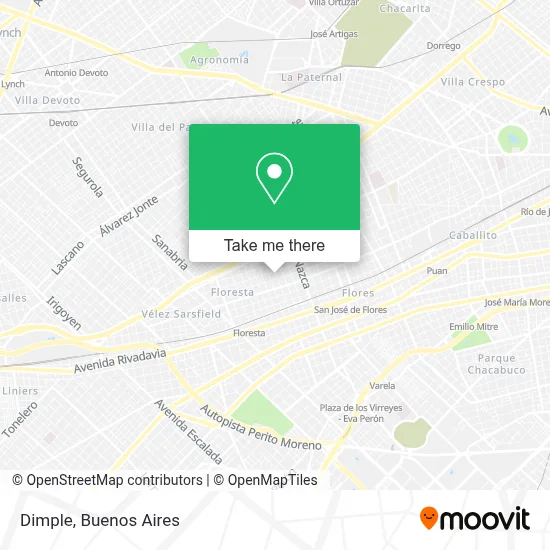 Dimple map