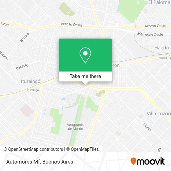 Automores Mf map