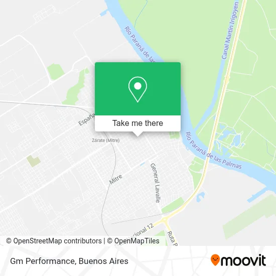 Gm Performance map