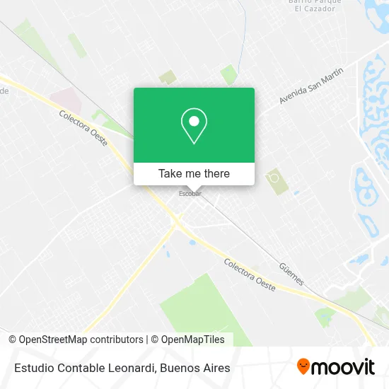 Estudio Contable Leonardi map