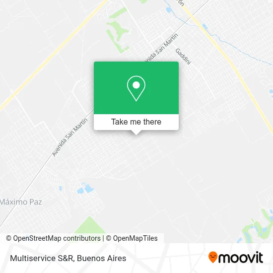 Multiservice S&R map