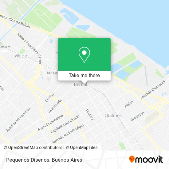 Pequenos Disenos map