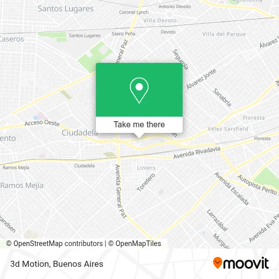 3d Motion map