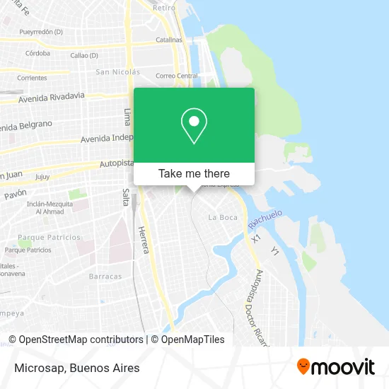 Microsap map