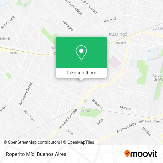 Roperito Mío map