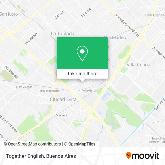 Together English map