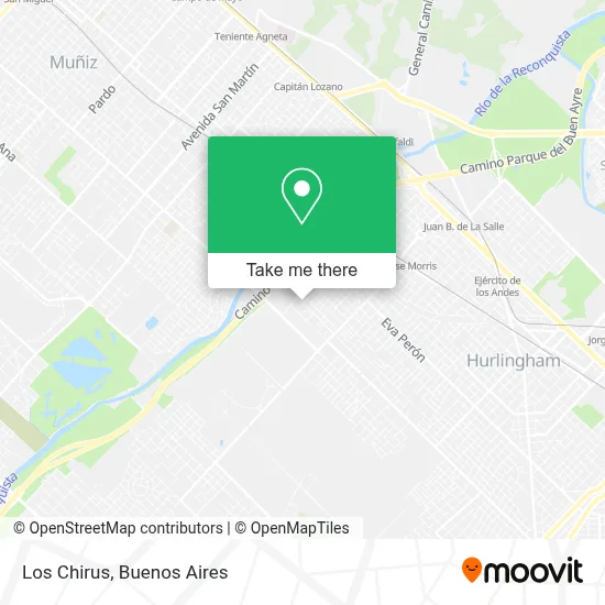 Los Chirus map