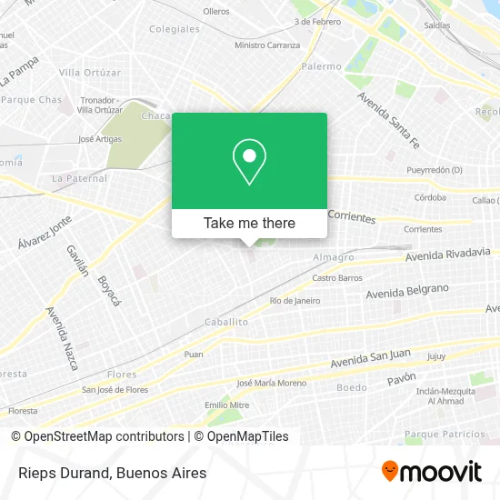 Rieps Durand map