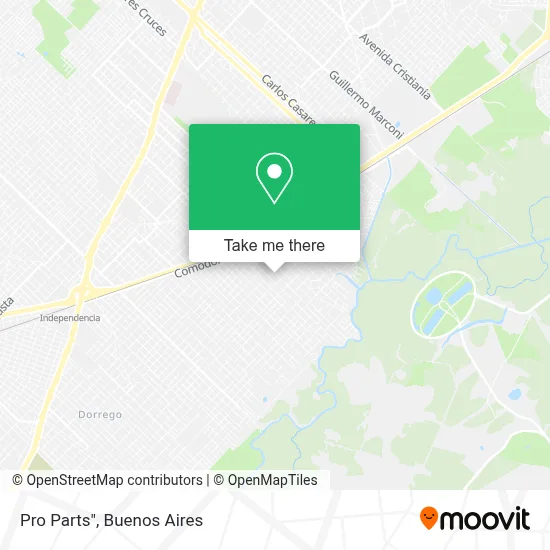 Pro Parts" map