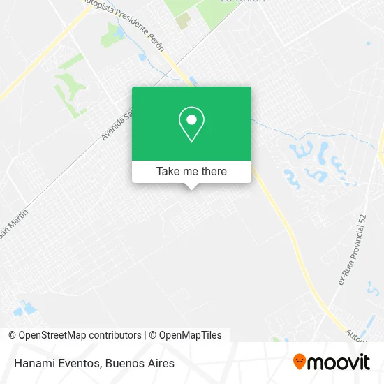Hanami Eventos map