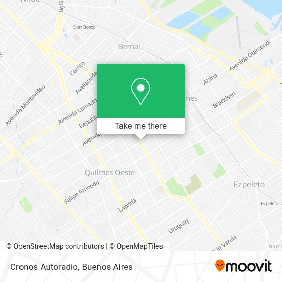 Cronos Autoradio map