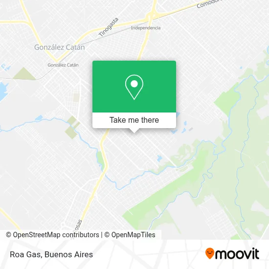 Roa Gas map
