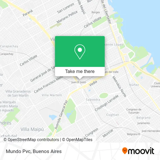 Mundo Pvc map