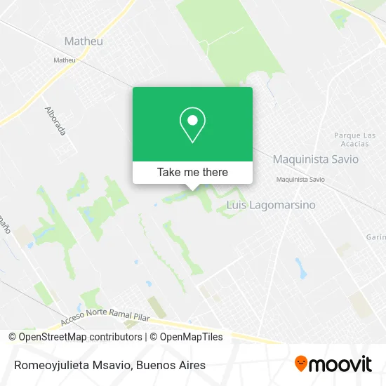 Romeoyjulieta Msavio map