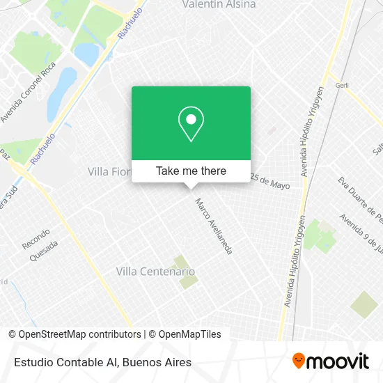 Estudio Contable Al map