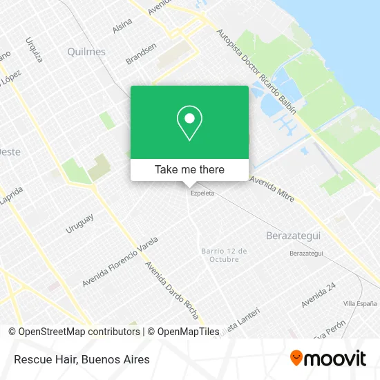 Rescue Hair map
