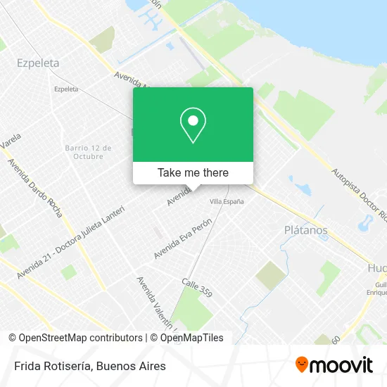 Frida Rotisería map