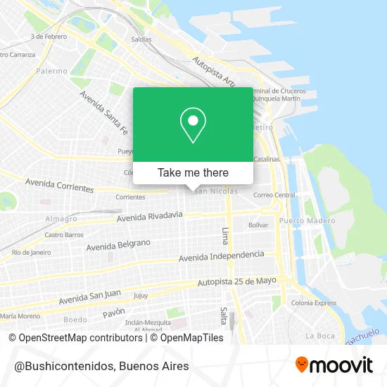 @Bushicontenidos map