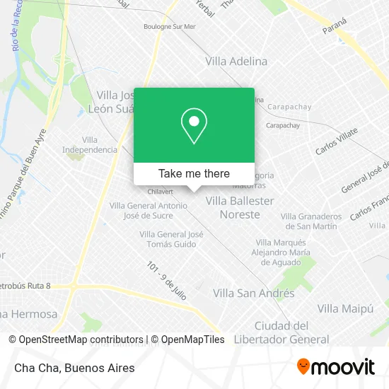 Cha Cha map