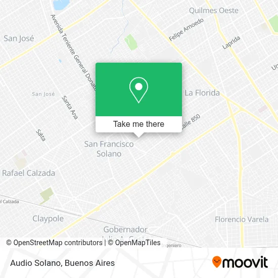 Audio Solano map