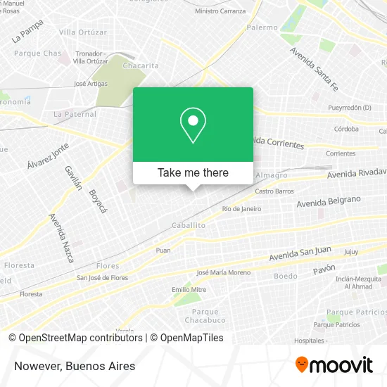 Nowever map