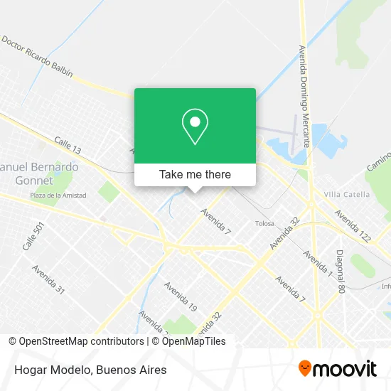 Hogar Modelo map