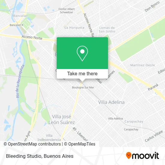Bleeding Studio map