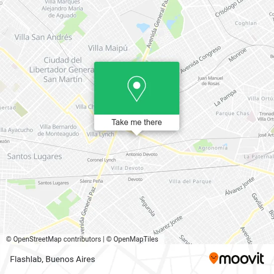 Flashlab map